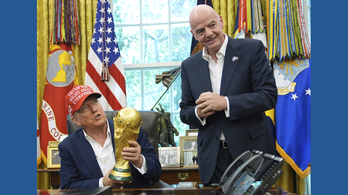 How Trump and Infantino's friendship is shaping the World Cup