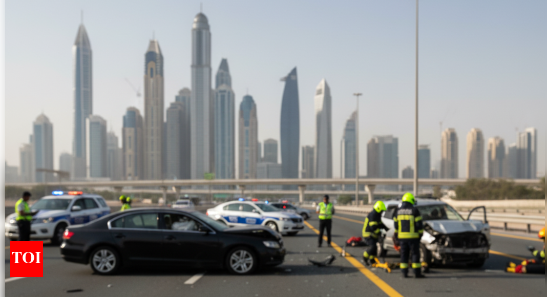 UAE: Sharjah police release hard-hitting video to curb phone use and distracted driving behind the wheel | World News