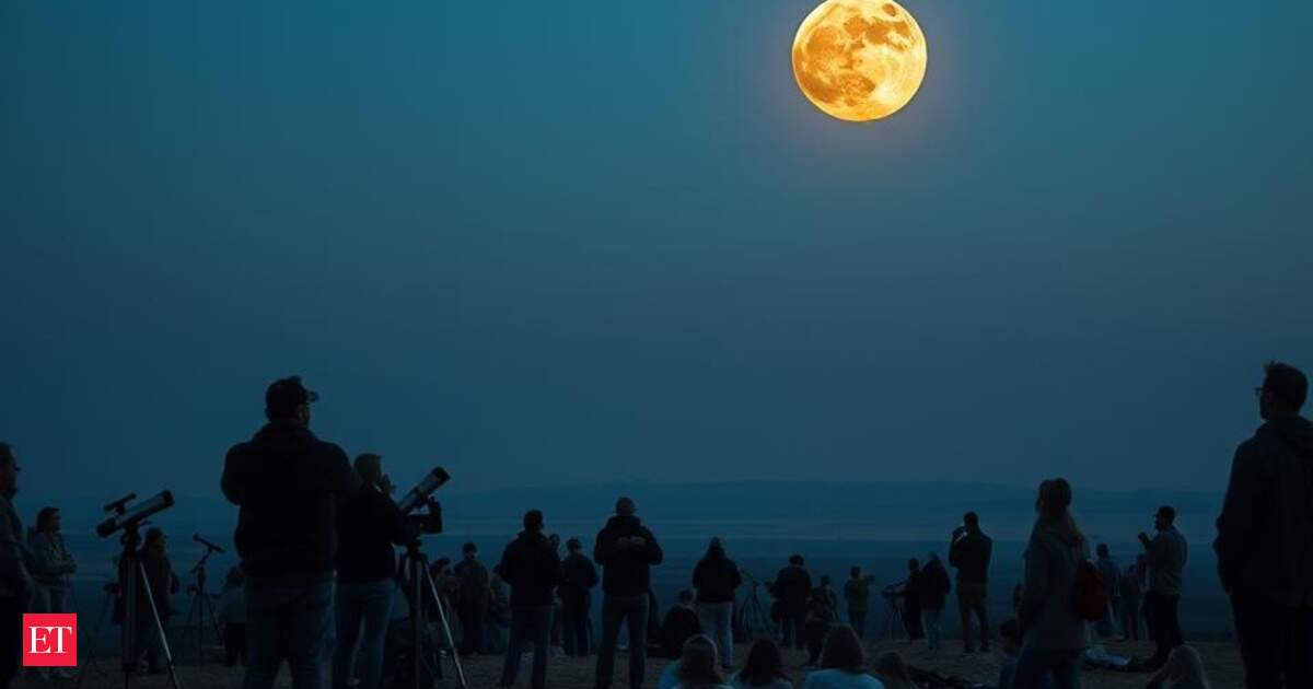 Harvest moon 2025 time and location: Full Moon October 2025: How to watch Harvest Supermoon in US and UK, best viewing time and forecast
