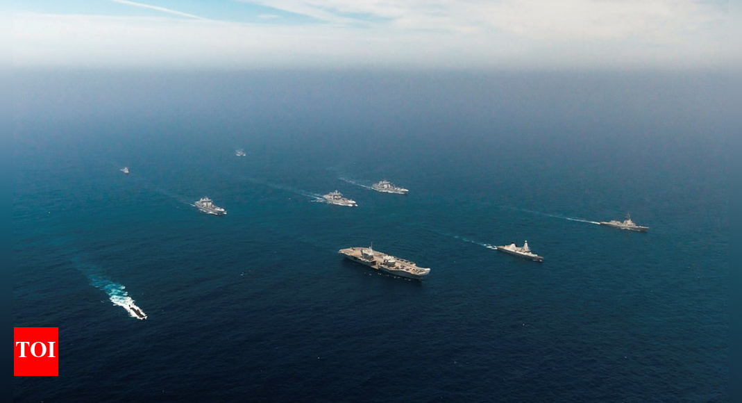 India, UK kick off high-voltage `Konkan’ naval exercise in western Indian Ocean | India News