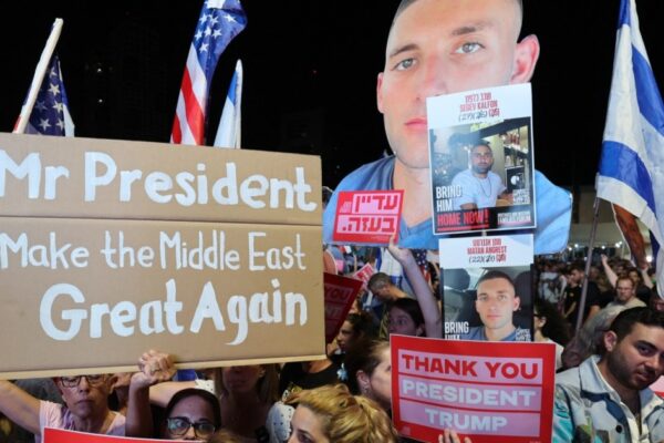 Trump expected to meet with hostage families in Israel, then attend peace summit in Egypt
