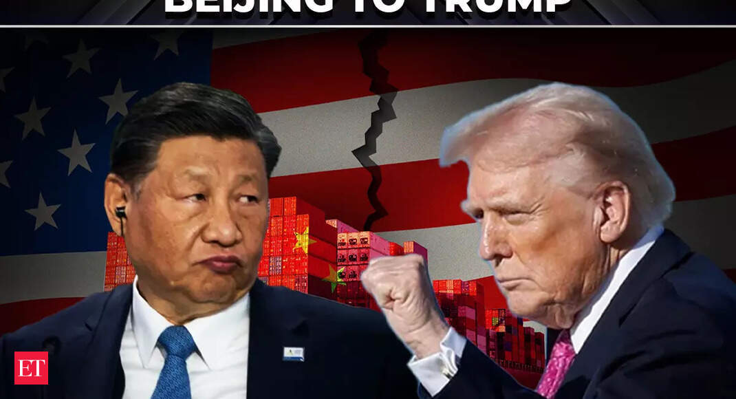 'Trade, tariff wars not in anyone’s interest': China reacts to Trump’s return to negotiating table - The Economic Times Video
