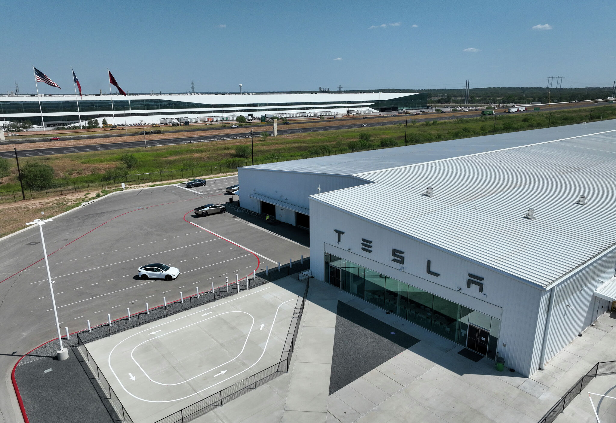 Tesla Inc.’s Gigafactory Texas is seen in September. The Austin automaker reported third-quarter financial results after U.S. markets closed Wednesday.