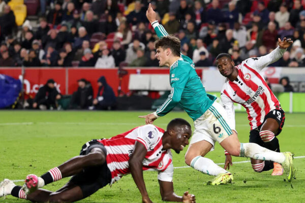 Liverpool’s poor run continues with fourth consecutive Premier League defeat as Brentford beat defending champions