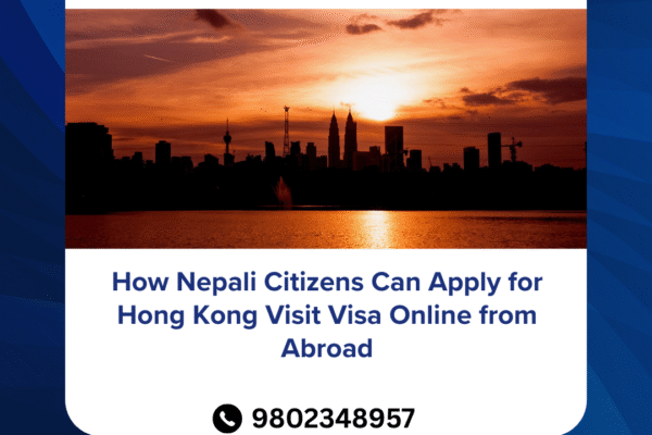 How Nepali Citizens Can Apply for Hong Kong Visit Visa Online from Abroad