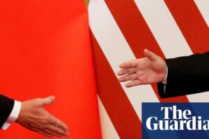 US and China agree ‘framework’ for trade deal ahead of Xi-Trump meeting | Donald Trump US and China agree ‘framework’ for trade deal ahead of Xi-Trump meeting | Donald Trump