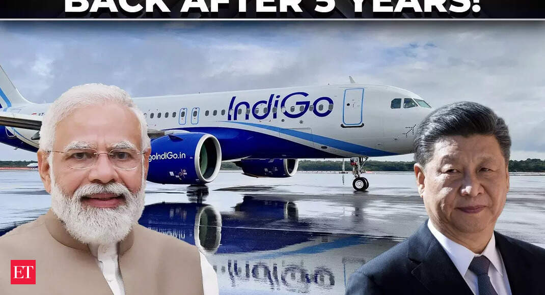 ‘Milestone for ties’: China hails resumption of direct flights with India after five years - The Economic Times Video