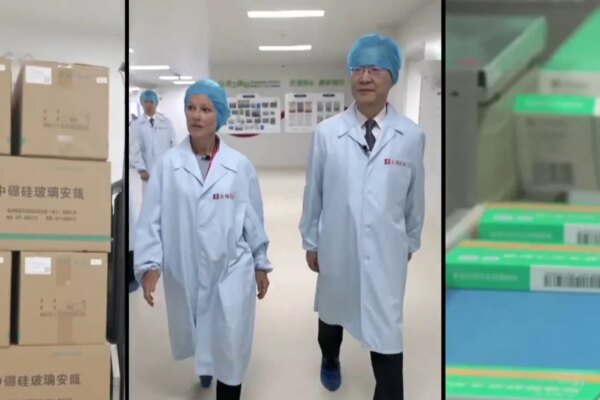 Inside factory producing fentanyl in China