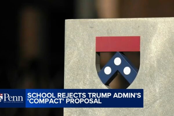 University of Pennsylvania declines President Donald Trump's proposal to sign 'Compact for Higher Education'