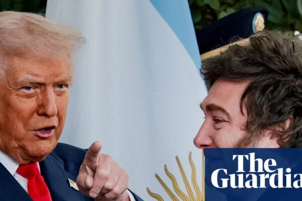 Trump says US won't 'waste time' with Argentina if Milei loses re-election – video | Donald Trump