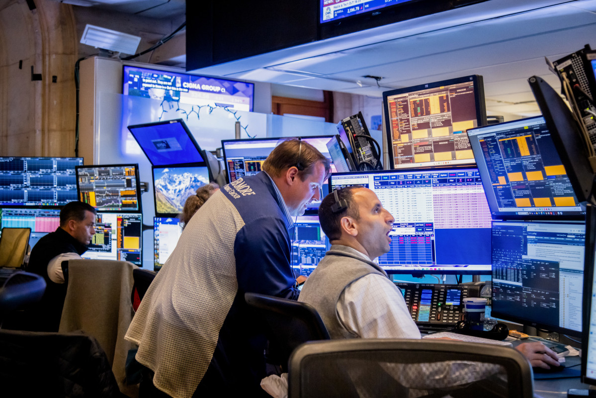 Stocks jump after Friday's big selloff