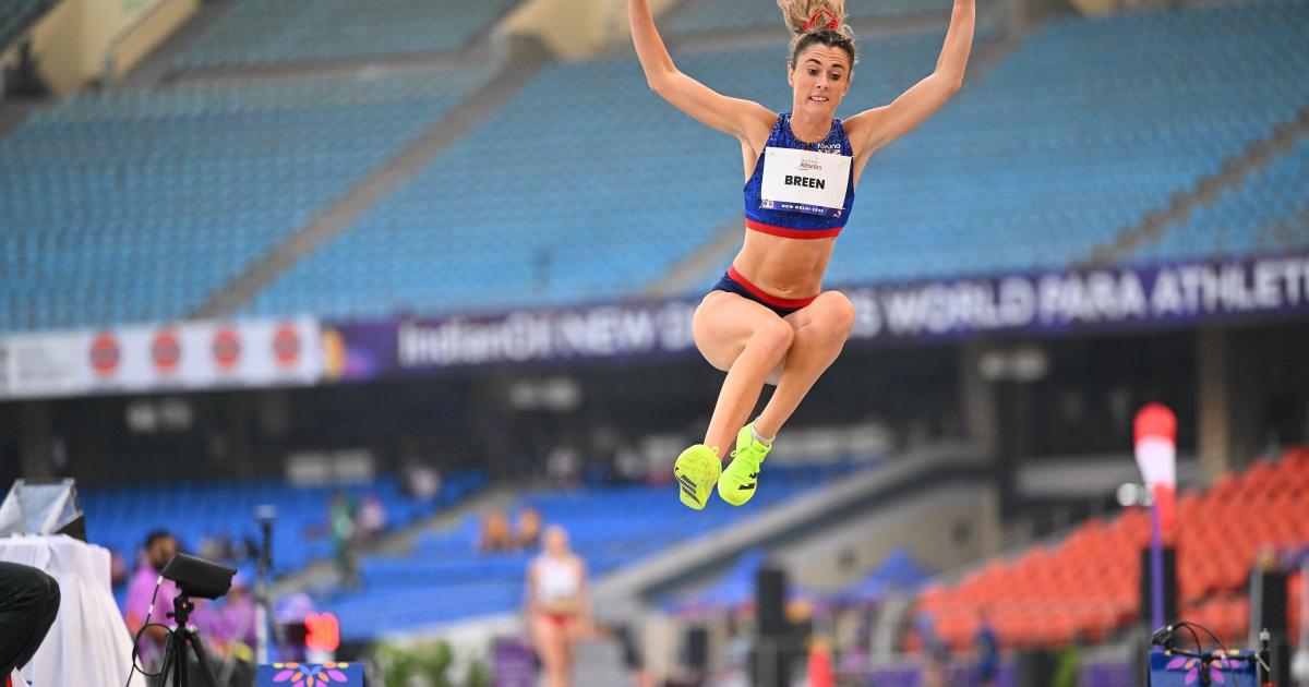 Breen issues hungry Paralympic vow after long jump personal best