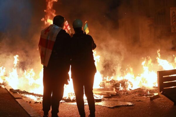 Georgia’s prime minister claims protesters want to topple his government
