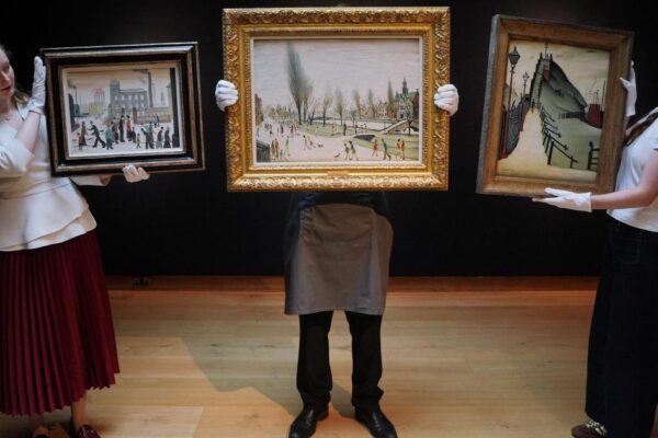 Rare Lowry artworks expected to fetch millions at auction