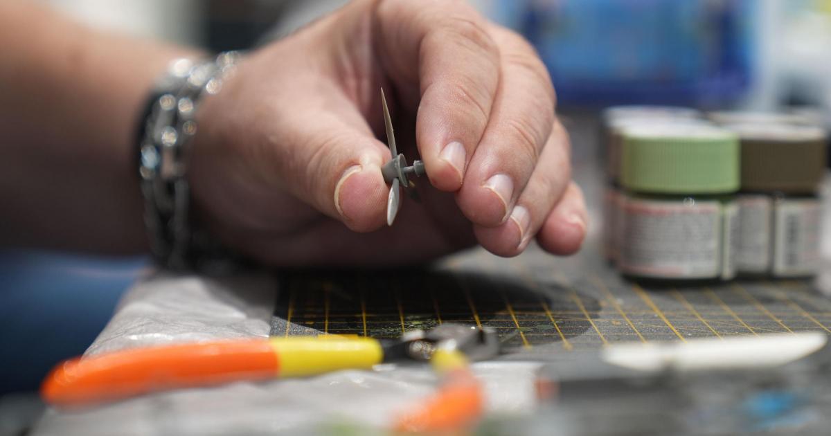 Model-making classes ‘helping veterans manage mental health issues’