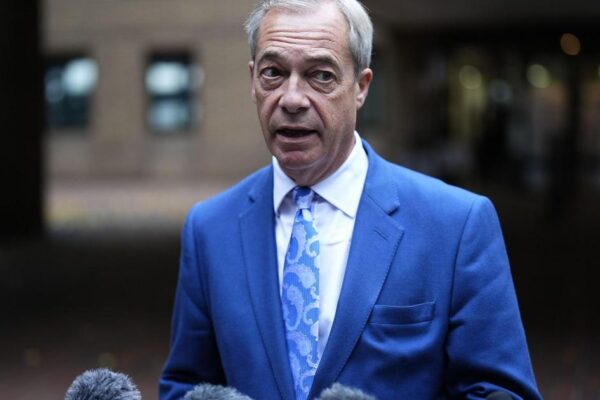 Farage appears in Commons gallery as ‘mere spectator’ at PMQs