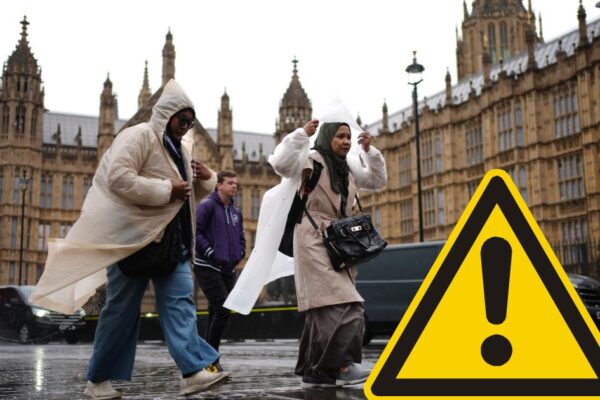 Met Office London weather forecast in Storm Benjamin
