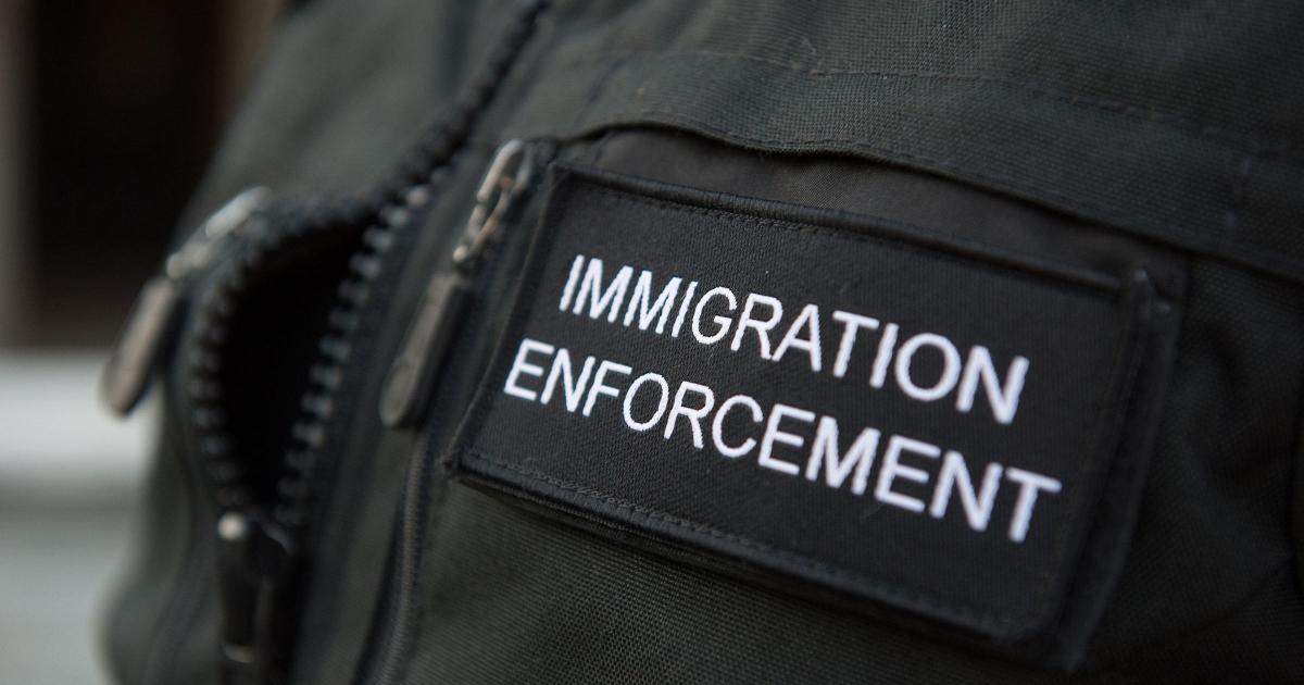 Immigration enforcement visits at highest level since current records began
