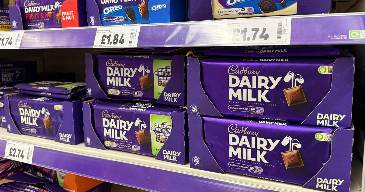 Cadbury axes Dairy Milk Fruitier and Nuttier Trail Mix range