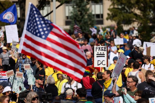 WATCH LIVE: ‘No Kings’ rally in DC on nationwide day of protests against Trump administration