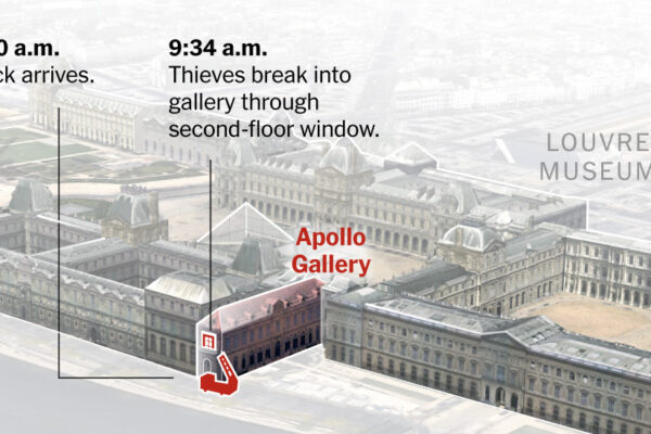 How the Louvre Jewelry Heist Unfolded How the Louvre Jewelry Heist Unfolded