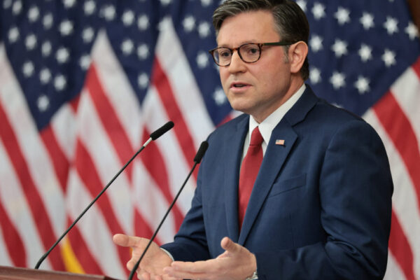 WATCH: Johnson says Trump’s demand to end filibuster ‘not my call’