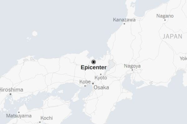 Map: 5.1-Magnitude Earthquake Strikes Japan
