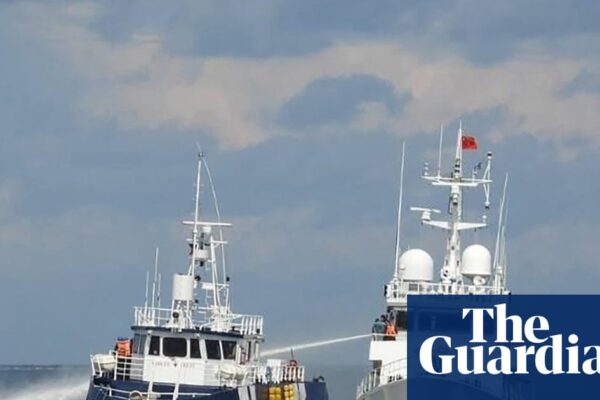 Philippines says Chinese ship ‘deliberately rammed’ government boat in South China Sea | Asia Pacific