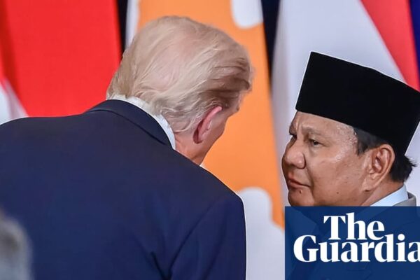 Indonesia’s president heard on hot mic asking Trump if he can meet son Eric | Indonesia
