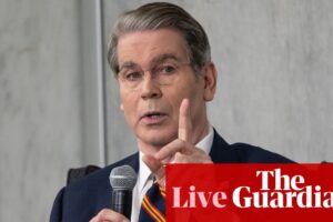 US treasury secretary accuses Beijing of trying to damage global economy, as US and China roll out tit-for-tat port fees – business live | Business