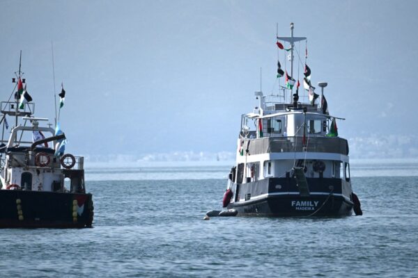 Activists say Israeli navy intercepted nine boats from aid flotilla headed to Gaza