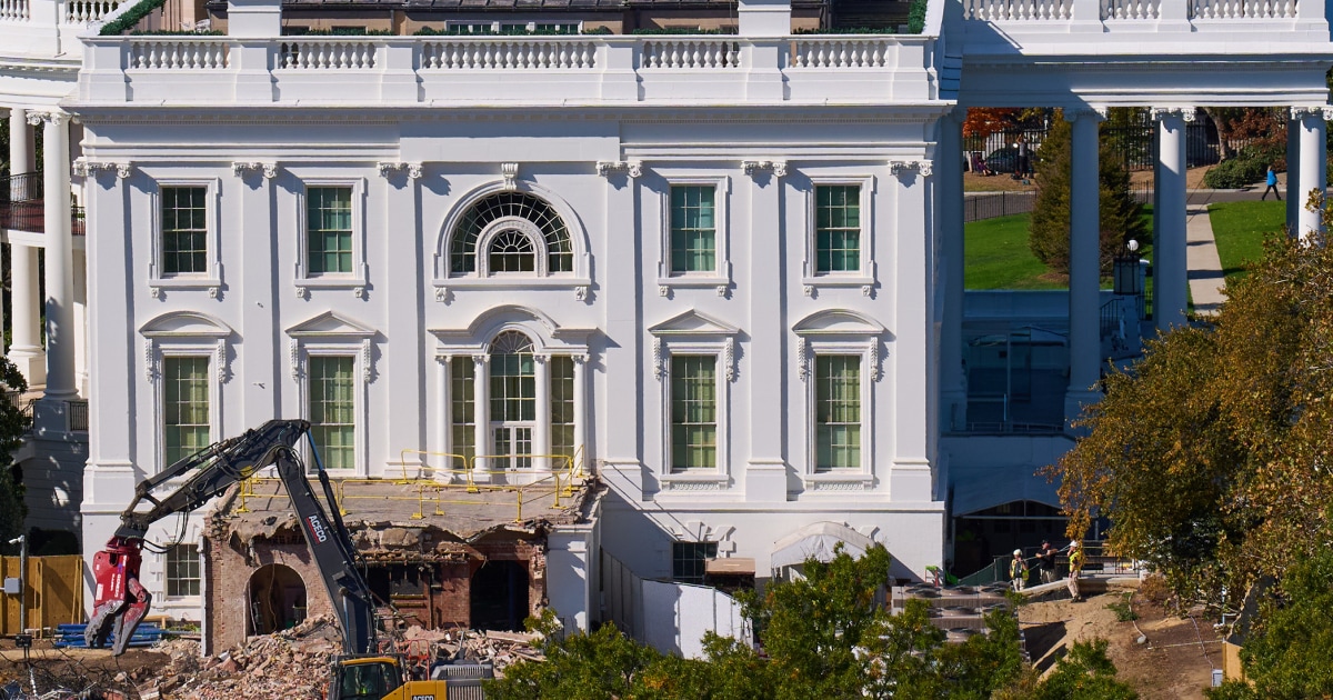See donor list for Trump ballroom as White House’s East Wing is destroyed