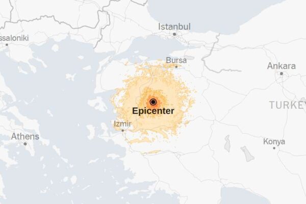 Map: 6.0-Magnitude Earthquake Strikes Turkey Map: 6.0-Magnitude Earthquake Strikes Turkey