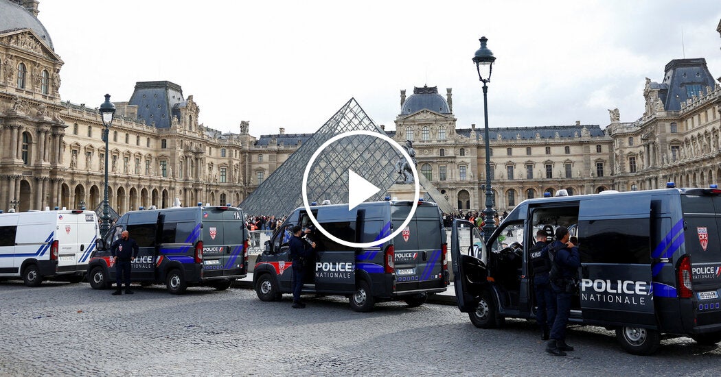 5 More Louvre Heist Suspects Arrested, Prosecutor Says