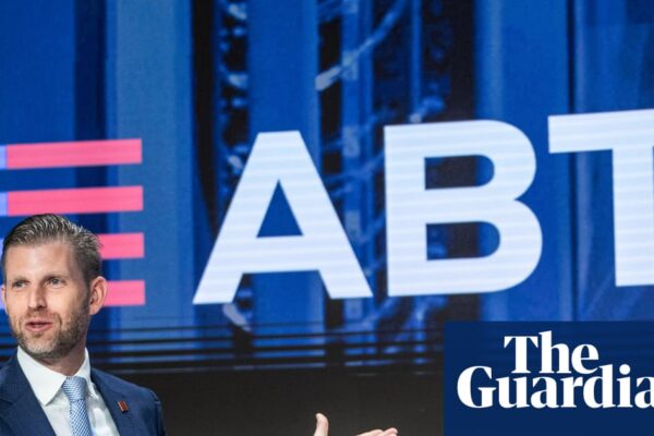 Chinese company gives an Eric Trump crypto firm preferential access to tech | Eric Trump