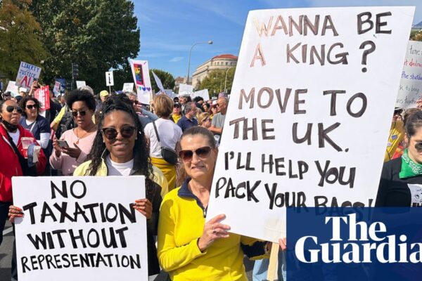 No Kings protesters on their hopes for resistance movement against Trump: ‘If we lose momentum, we lose the fight’ | Protests (US)