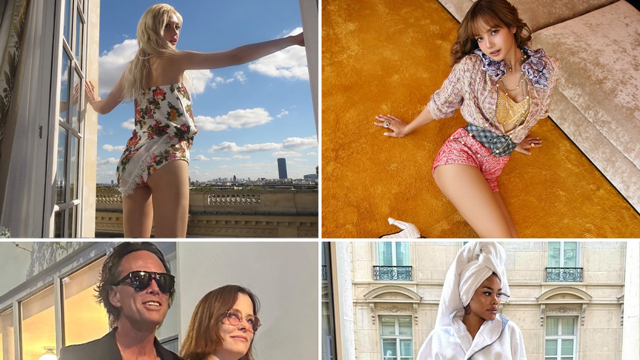 A-Listers Flock to Paris Fashion Week With Hot BTS Shots