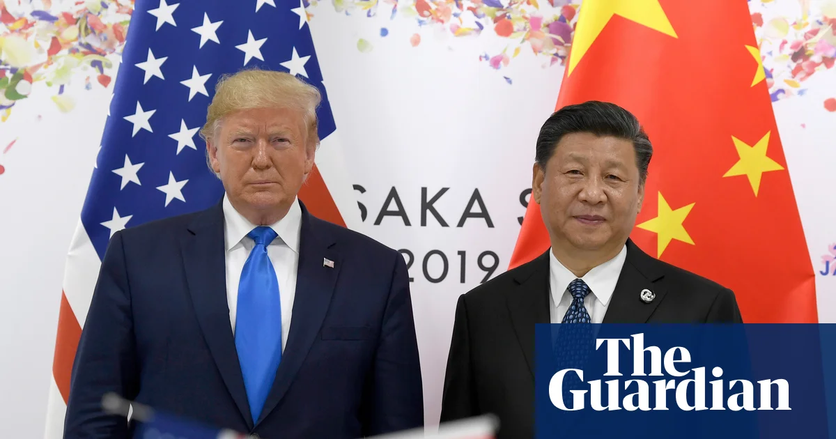 Trump and Xi talks could end months of global economic chaos | Donald Trump