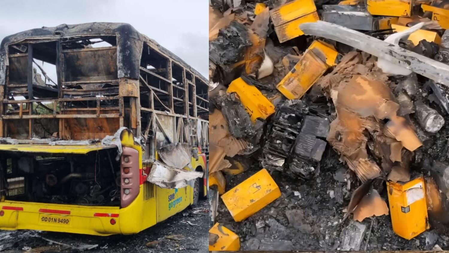 Preliminary investigation reveals lithium batteries of mobile phones cargo may have aggravated inferno