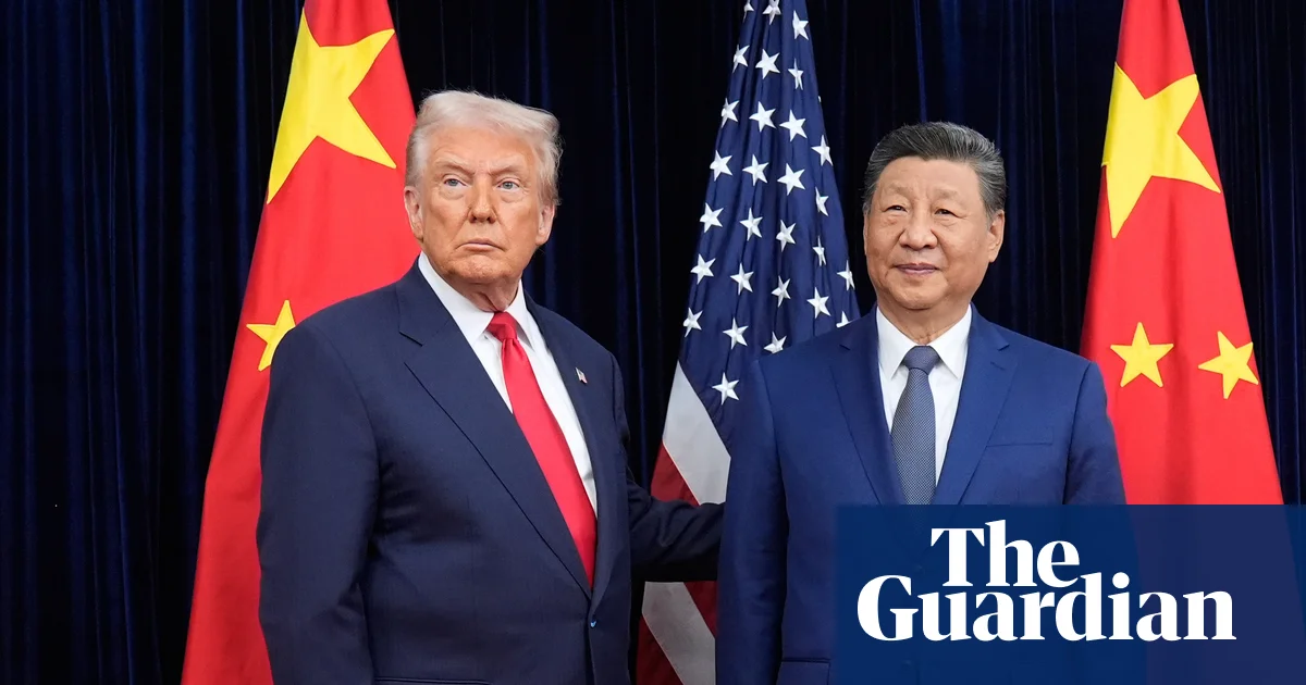 Trump and Xi meet in South Korea for crunch talks on trade | Donald Trump