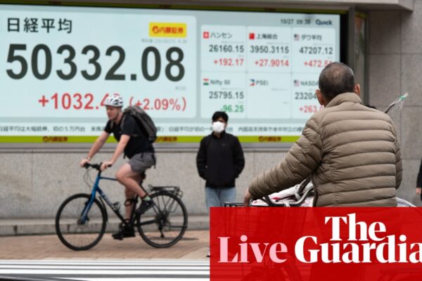 Global stocks rally on US-China trade optimism; Greencore-Bakkavor food giant deal faces UK competition concerns – business live | Business