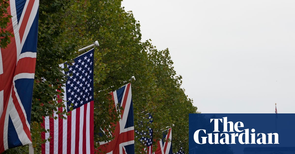 Stars and stripes flags for Trump UK visit had to be changed for brighter red | Donald Trump