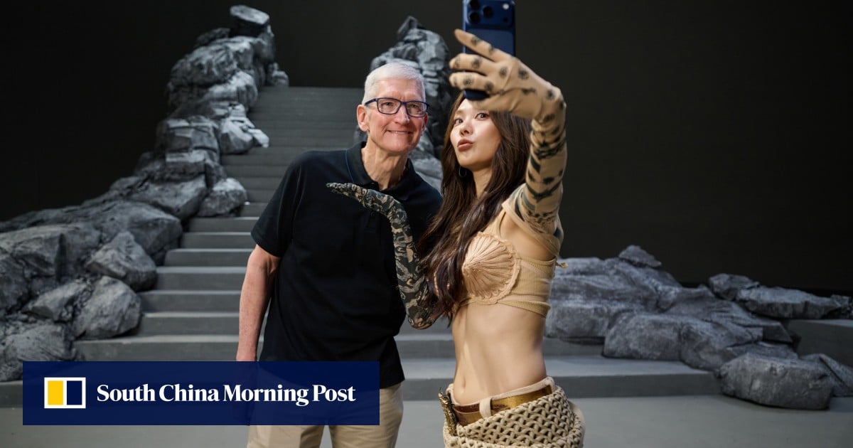 Apple CEO Tim Cook’s latest China visit powers promotional blitz for the iPhone Air