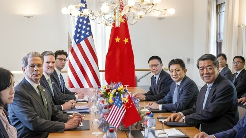 Diplomatic talks between China and the United States in Kuala Lumpur