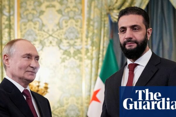 Syrian president in first visit to Moscow as former enemies hold talks | World news