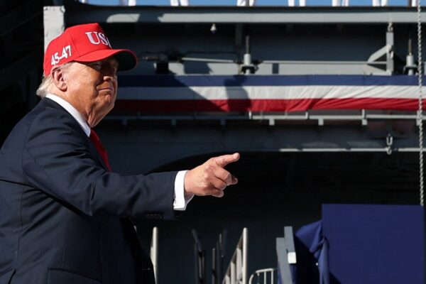 Trump says US hit another boat off Venezuela coast on Saturday
