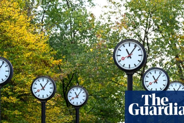 Looking forward to an extra hour in bed on Sunday? Time to thank a farsighted builder from Kent | UK news