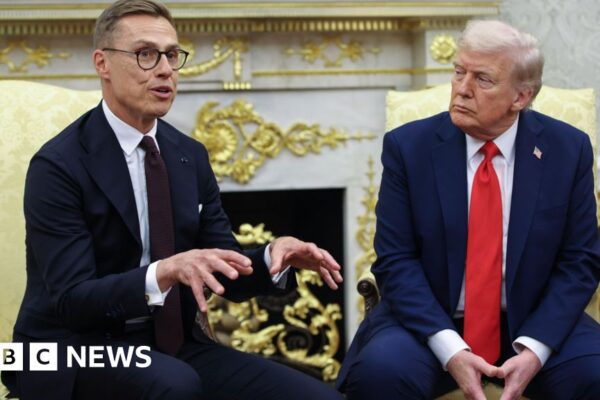Trump only one who can force Putin to negotiating table, Finnish president says