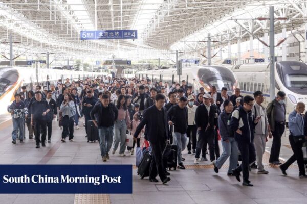 China’s ‘super golden week’ sees record-breaking travel on first day