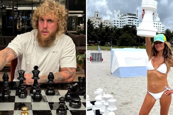 Celebrities Playing Chess — Checkmate! Celebrities Playing Chess -- Checkmate!